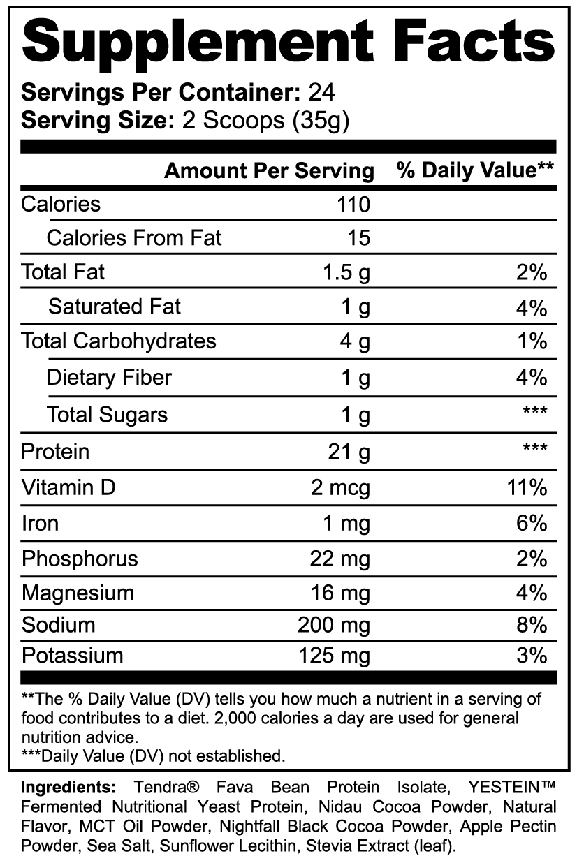 Biocharge Plant Protein (Chocolate)