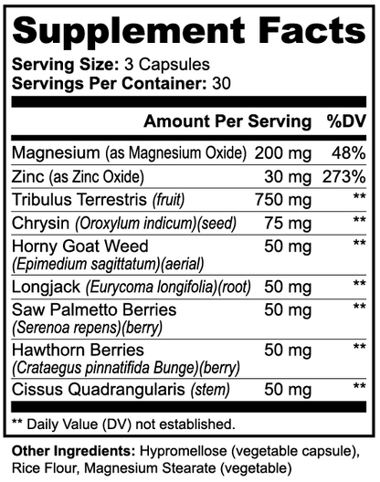 Prolean Alpha Energy - Ingredients