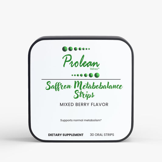 Prolean Saffron Metabobalance Strips - Front
