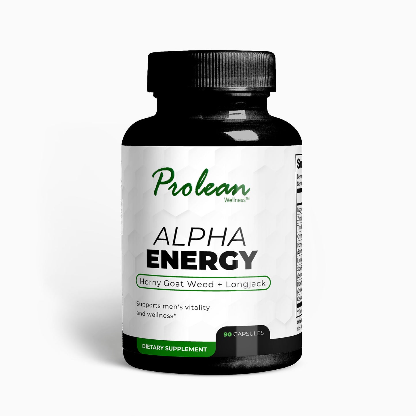 Prolean Alpha Energy - Front