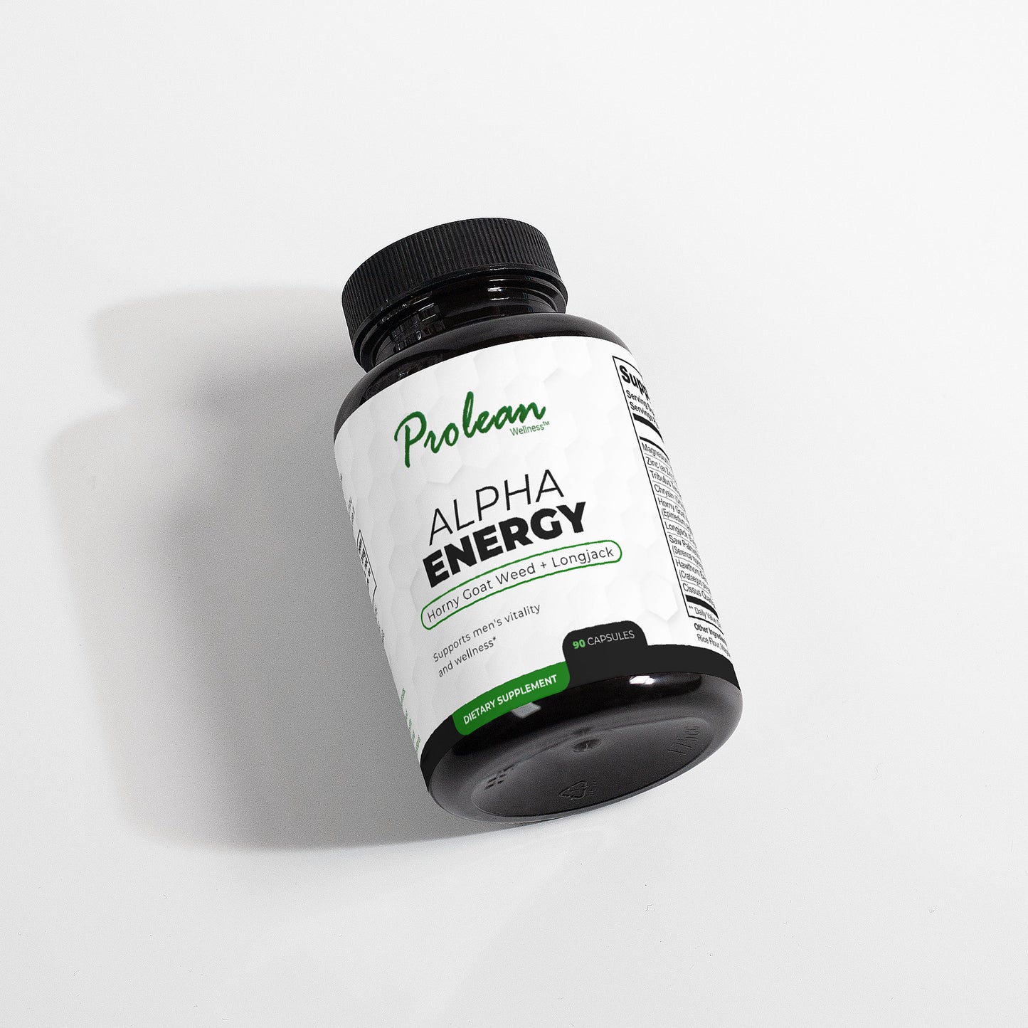 Prolean Alpha Energy - Front with Supplements