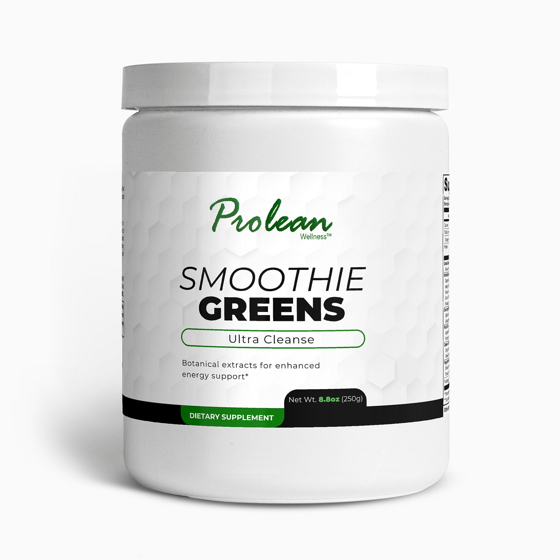 Prolean Ultra Cleanse Smoothie Greens - Front
