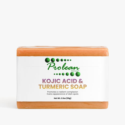 Prolean Kojic Acid Turmeric Soap - Front