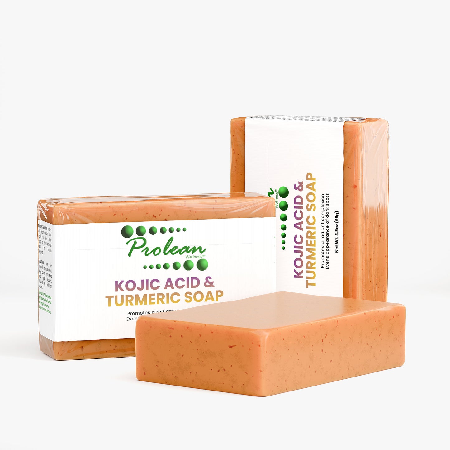 Prolean Kojic Acid Turmeric Soap - Multi Product Display