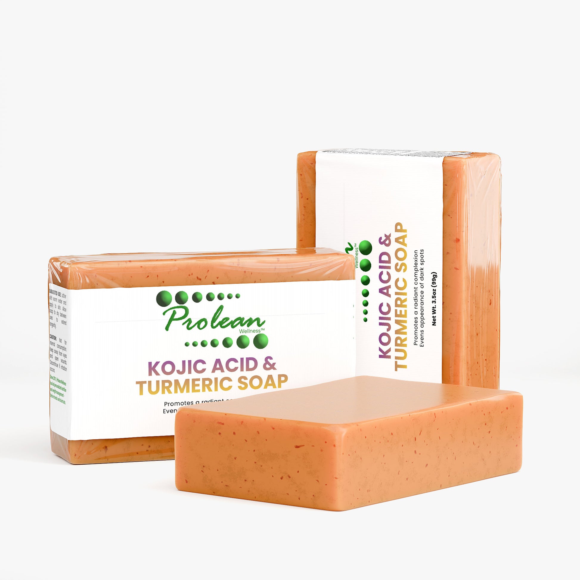 Prolean Kojic Acid Turmeric Soap - Multi Product Display