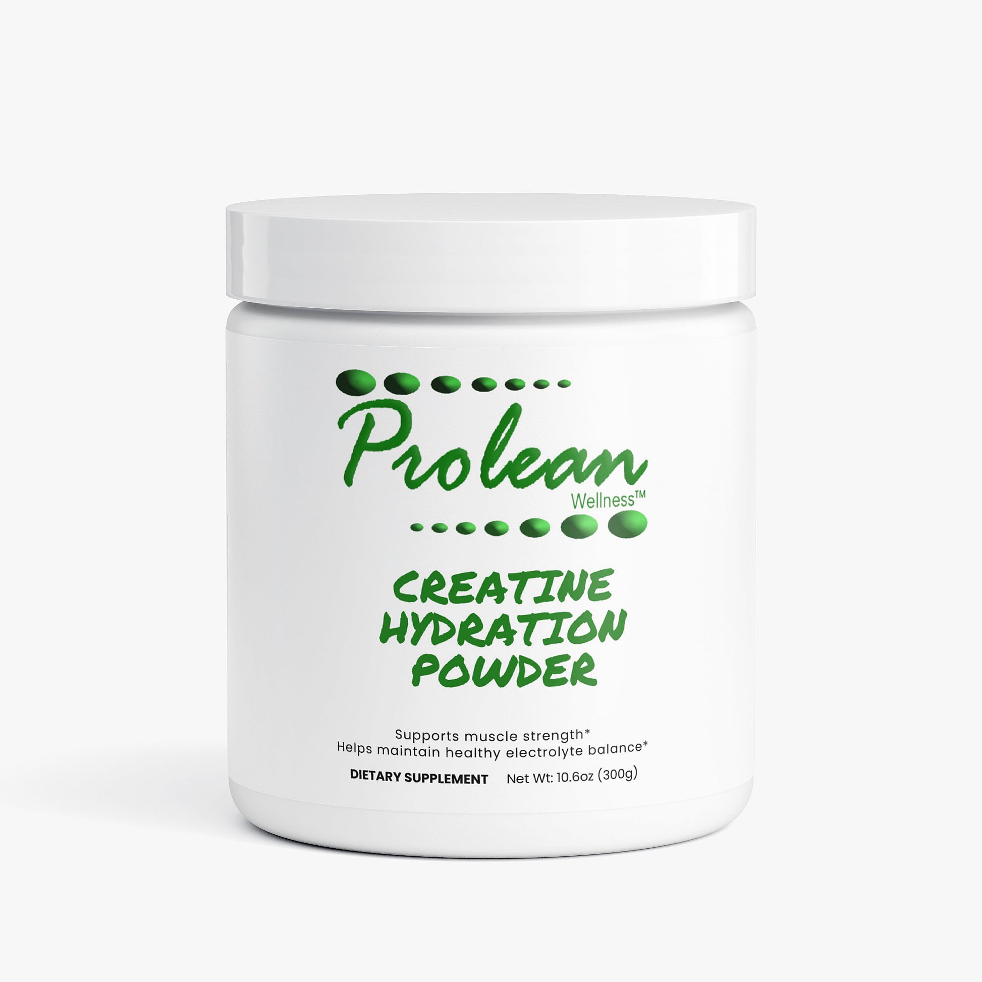 Prolean Creatine Hydration Powder - Front