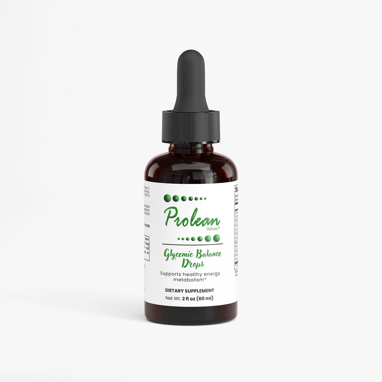 Prolean Glycemic Balance Drops - Front