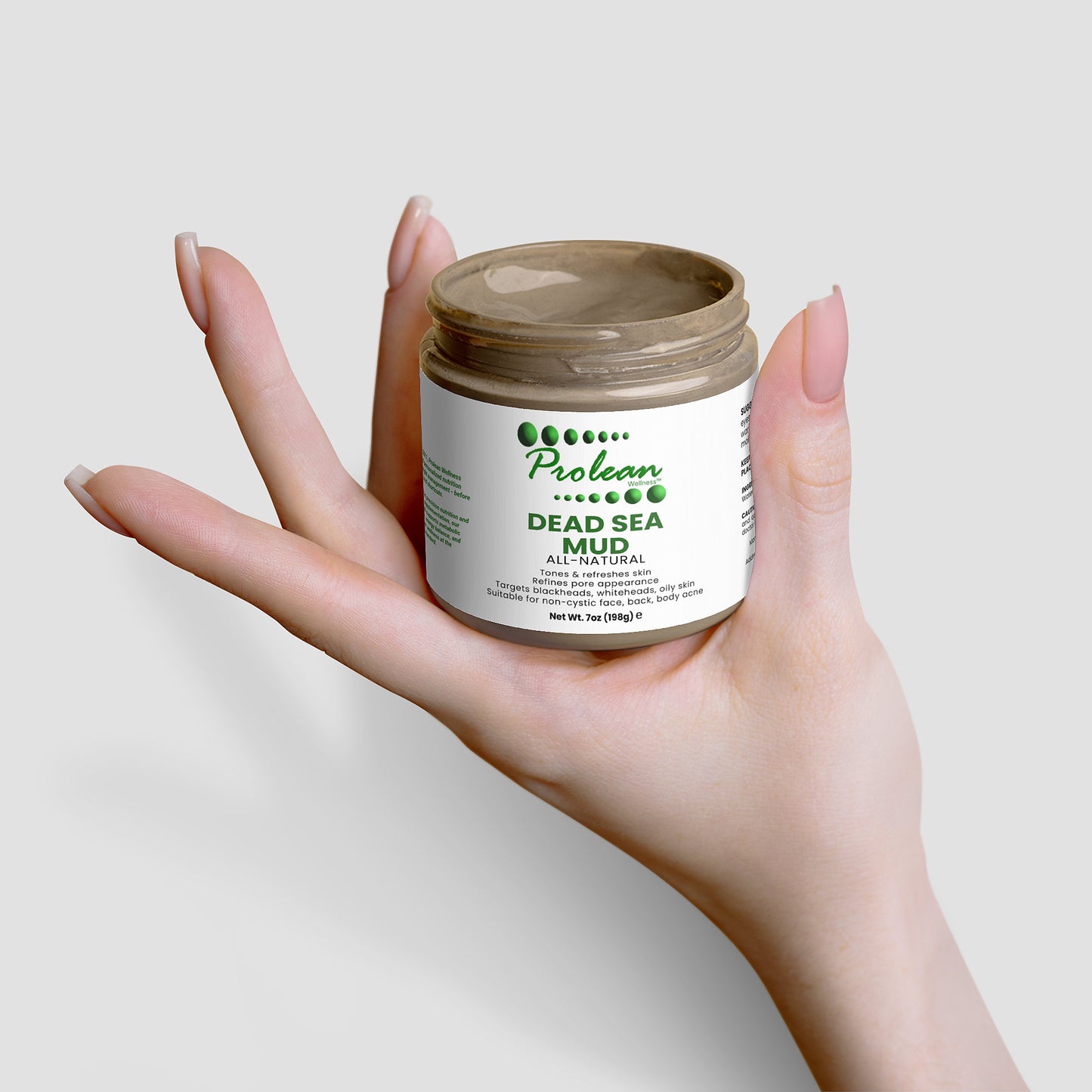 Prolean Dead Sea Mud - Label Detail