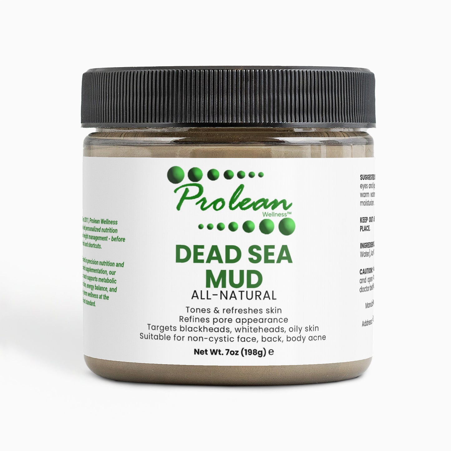 Prolean Dead Sea Mud - Front