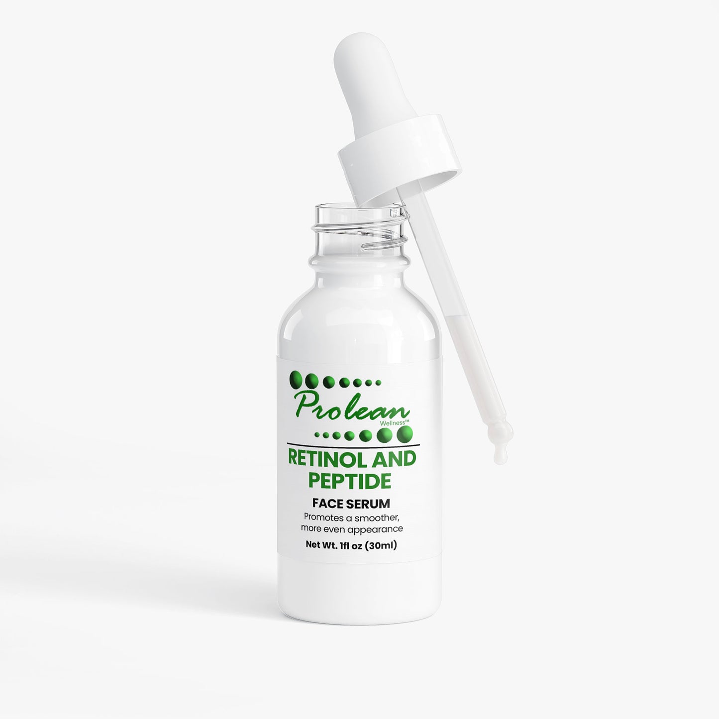 Prolean Retinol Peptide Face Serum - Product Display