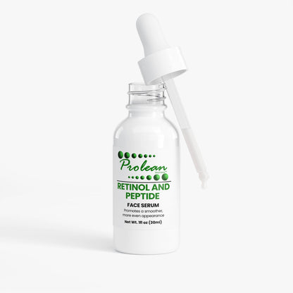 Prolean Retinol Peptide Face Serum - Product Display