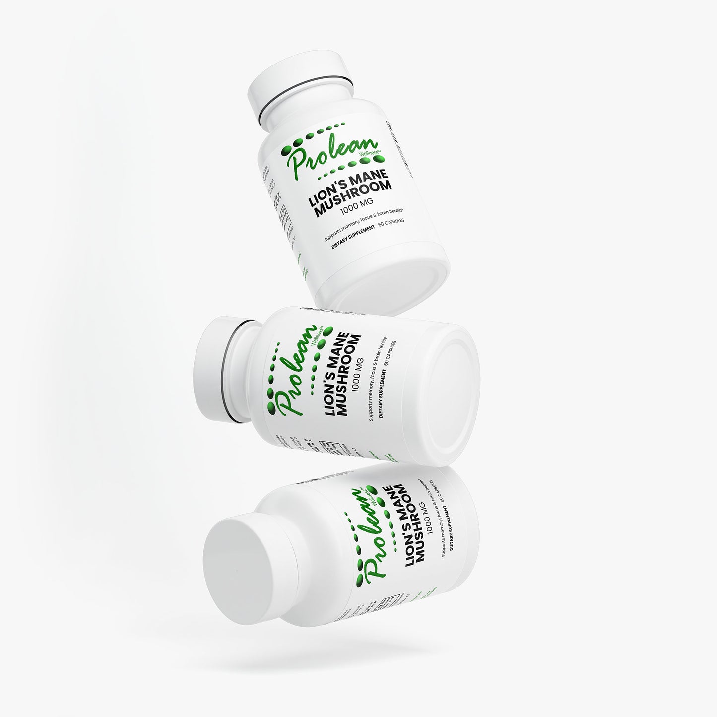 Prolean Lions Mane Mushroom - Multi Product Display