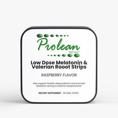 Prolean Melatonin Valerian Root Strips - Front