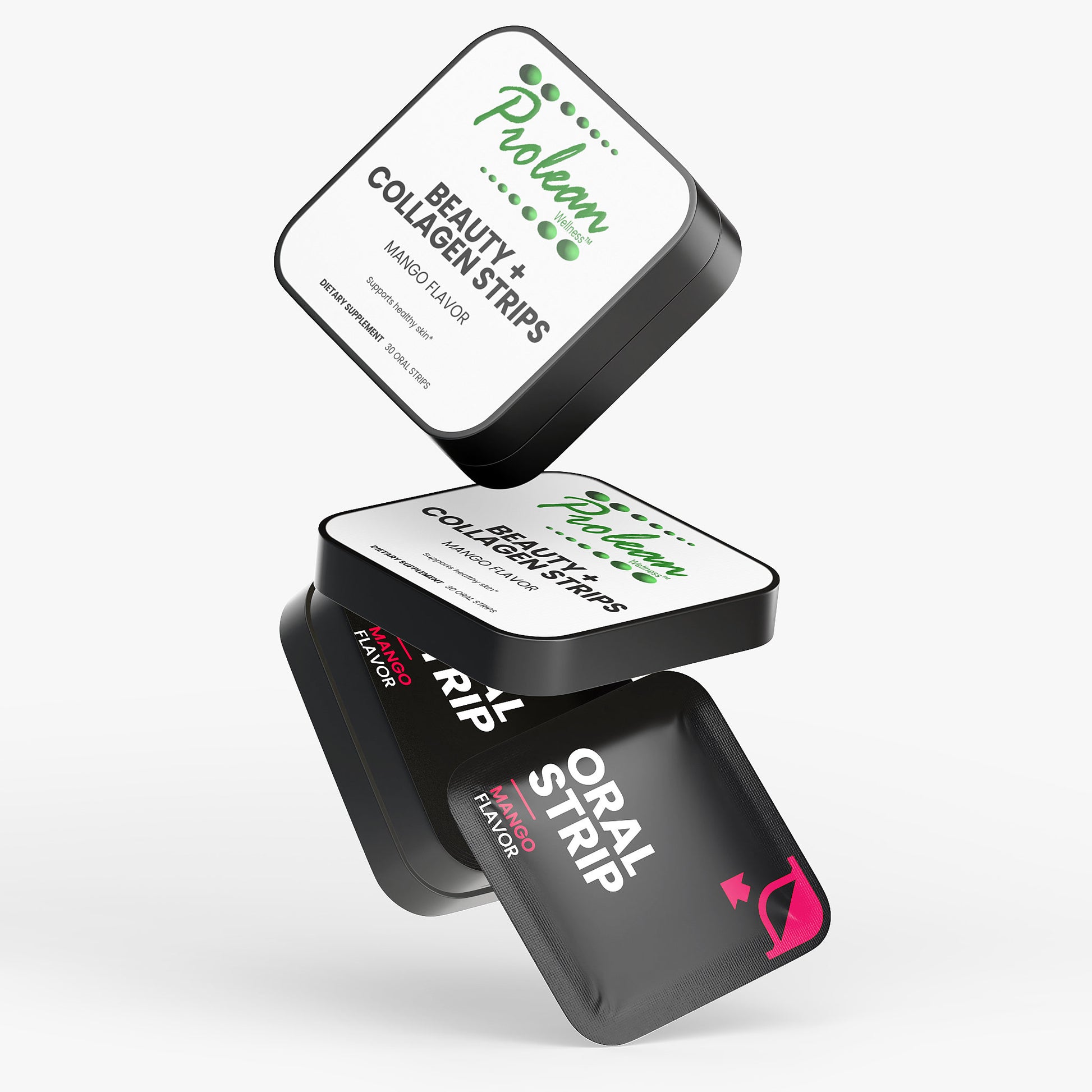 Prolean Beauty Collagen Strips - Multi Product Display