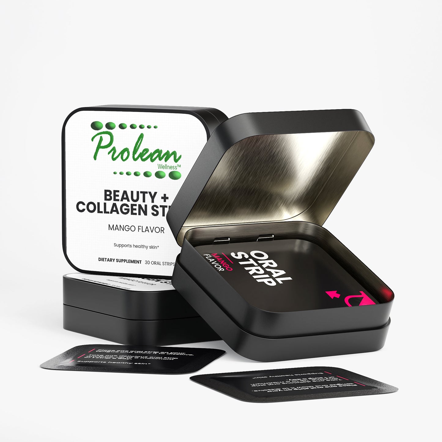 Prolean Beauty Collagen Strips - Product Display