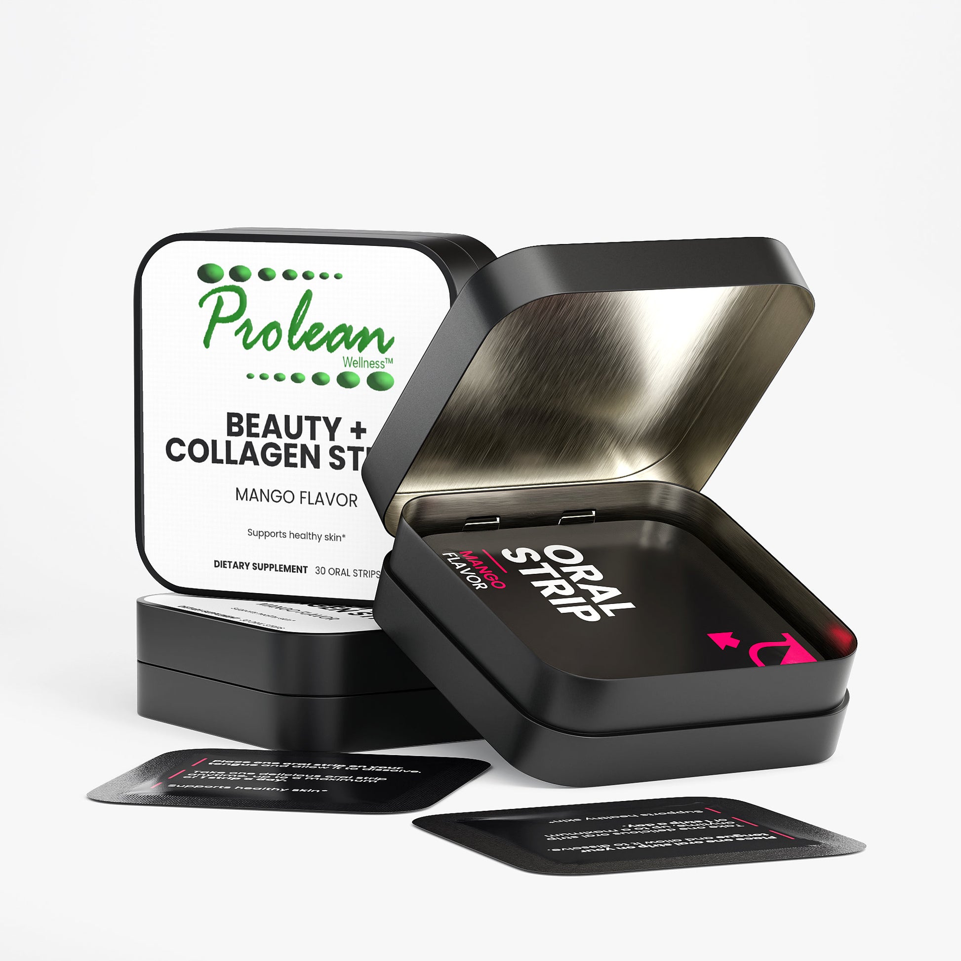 Prolean Beauty Collagen Strips - Product Display