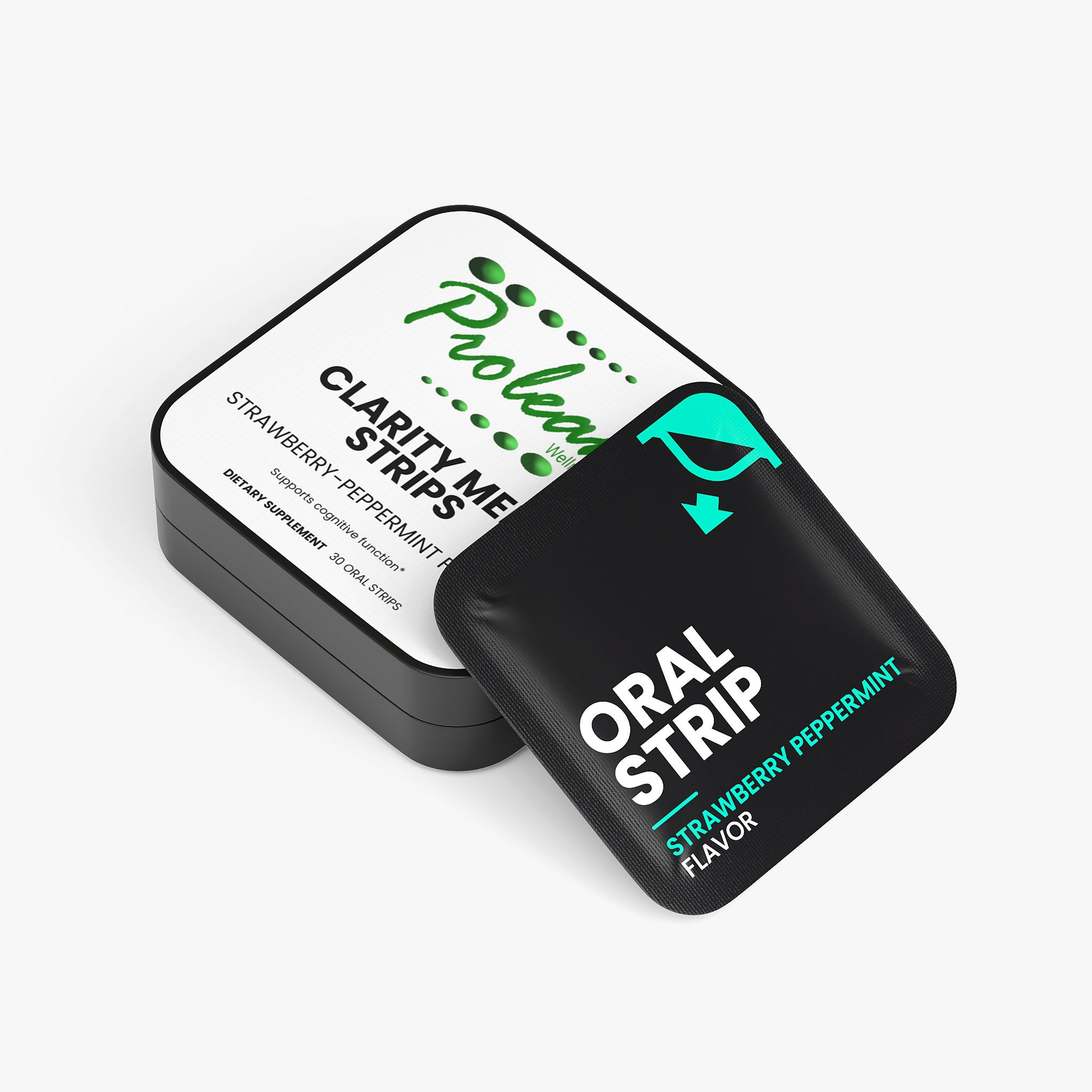Prolean Clarity Melt Strips - Front with Supplements