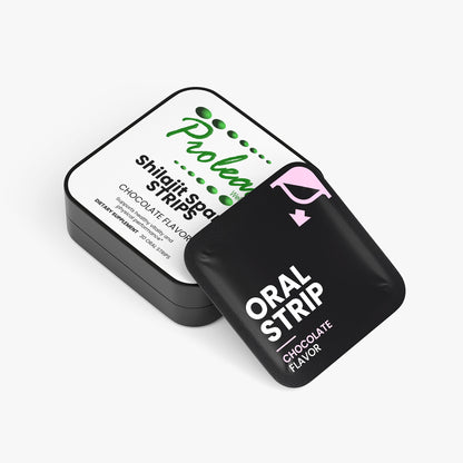 Prolean Shilajit Spark Strips - Front with Supplements
