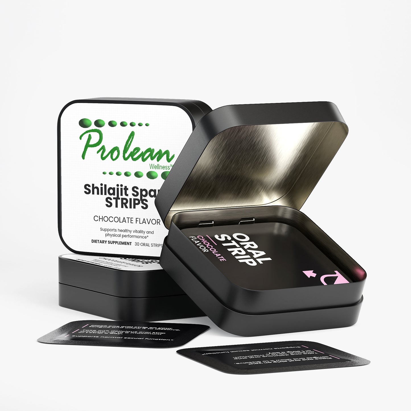Prolean Shilajit Spark Strips - Product Display