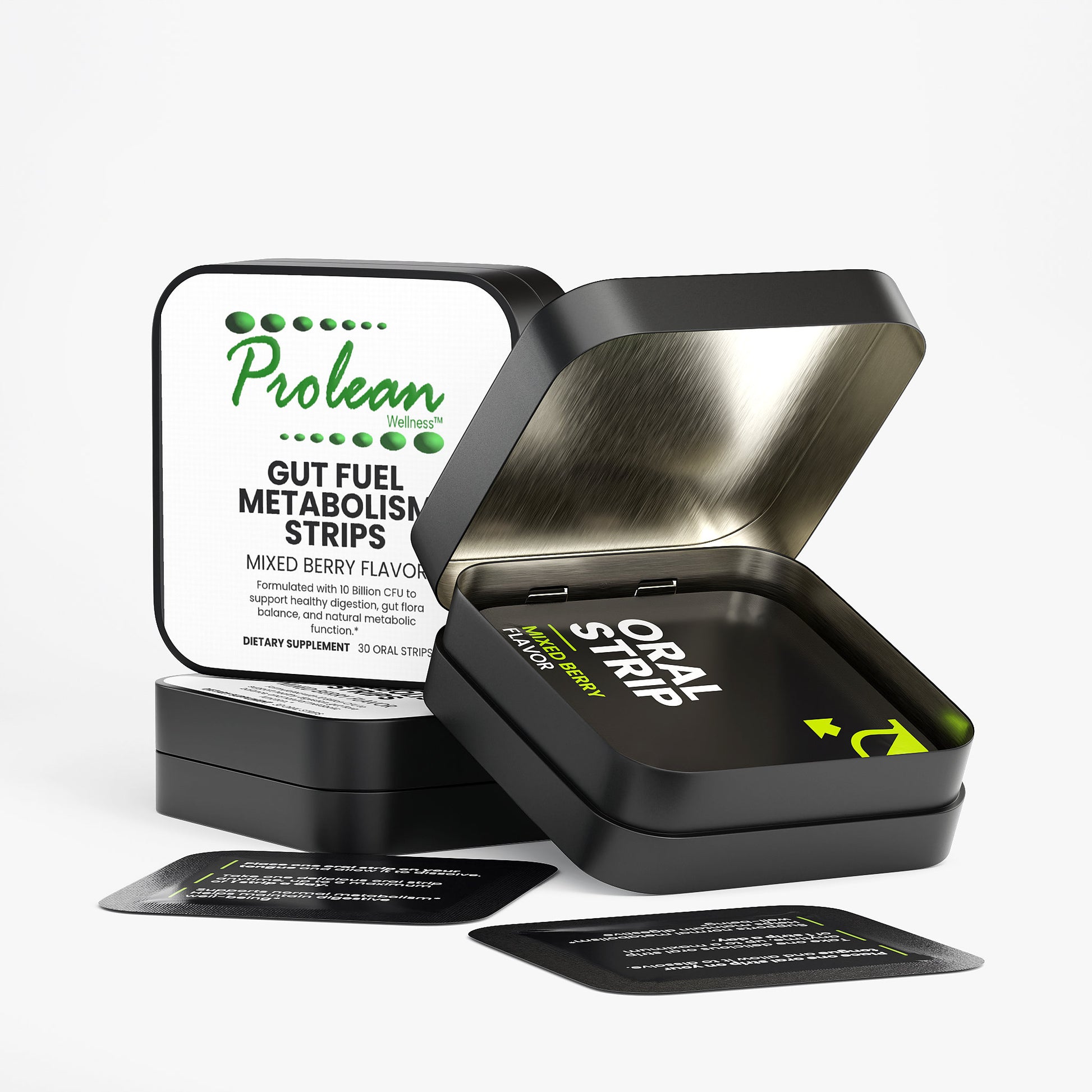 Prolean Gut Fuel Metabolism Strips - Product Display