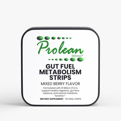 Prolean Gut Fuel Metabolism Strips - Front