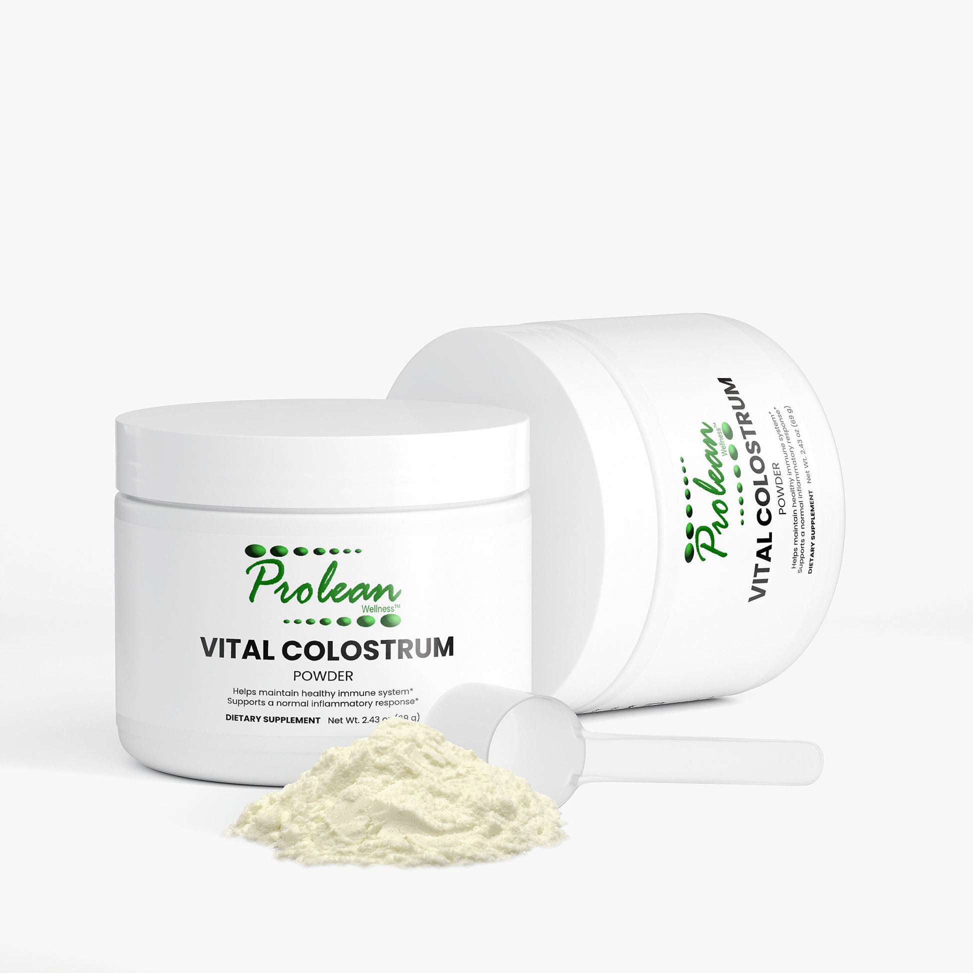 Prolean Vital Colostrum Powder - Product Display