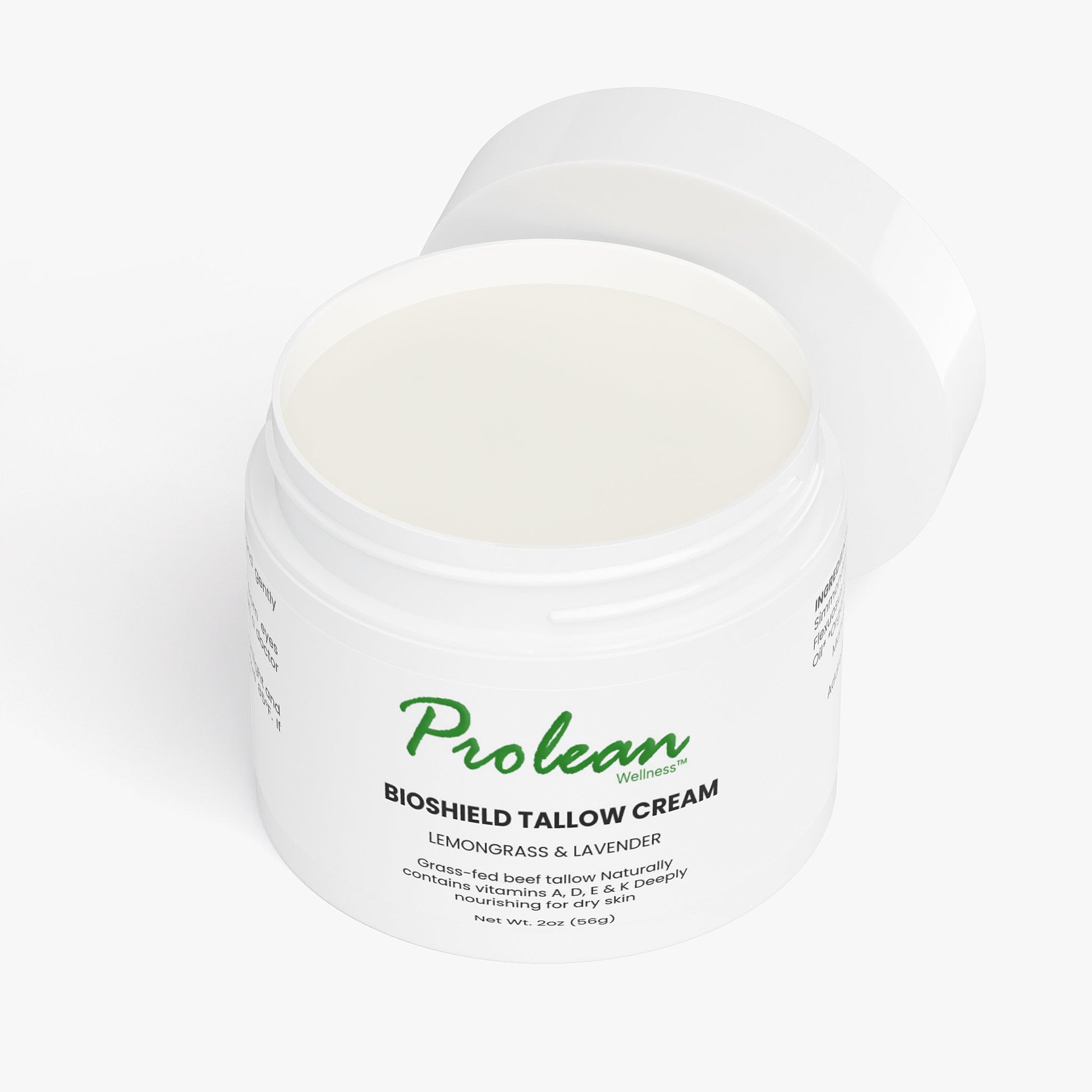 Prolean Bioshield Tallow Cream Lemongrass Lavender - Product Display