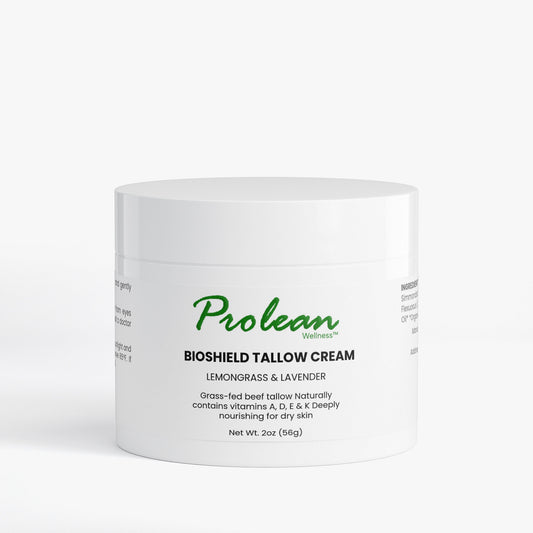 Prolean Bioshield Tallow Cream Lemongrass Lavender - Front