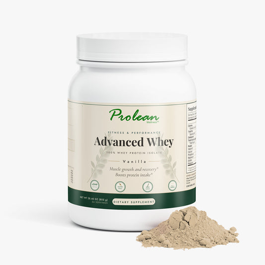 Prolean Advanced 100% Whey Protein Isolate (Vanilla)
