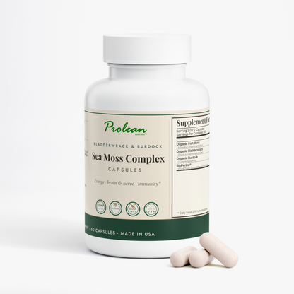 Sea Moss Complex (With Bladderwrack & Bioperine)