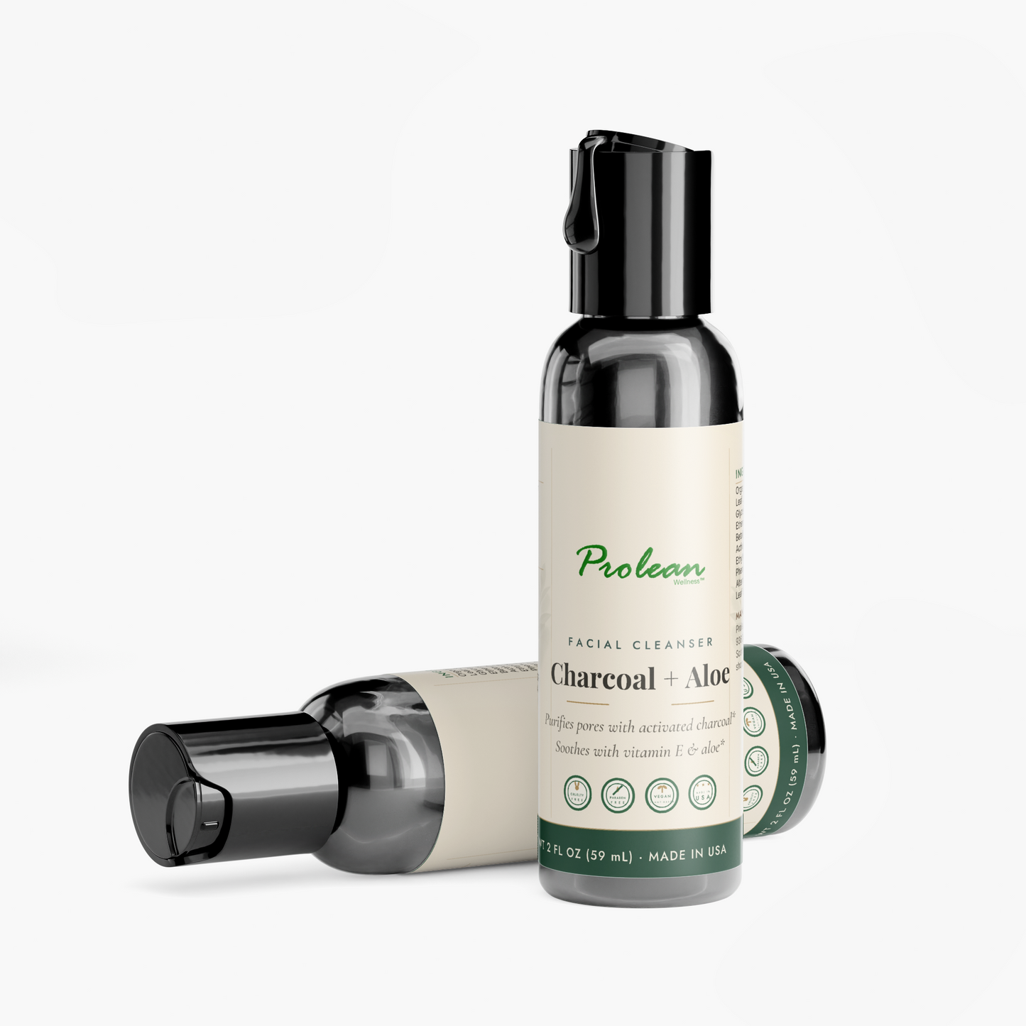 Prolean Charcoal Facial Cleanser
