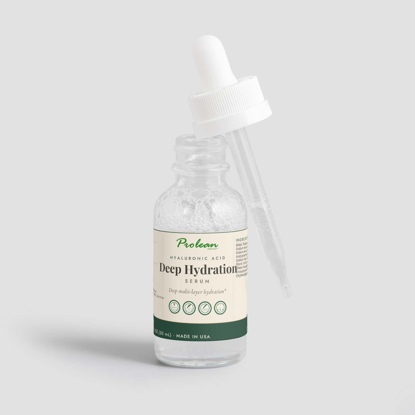 Prolean Deep Hydration Serum (with Hyaluronic Acid)