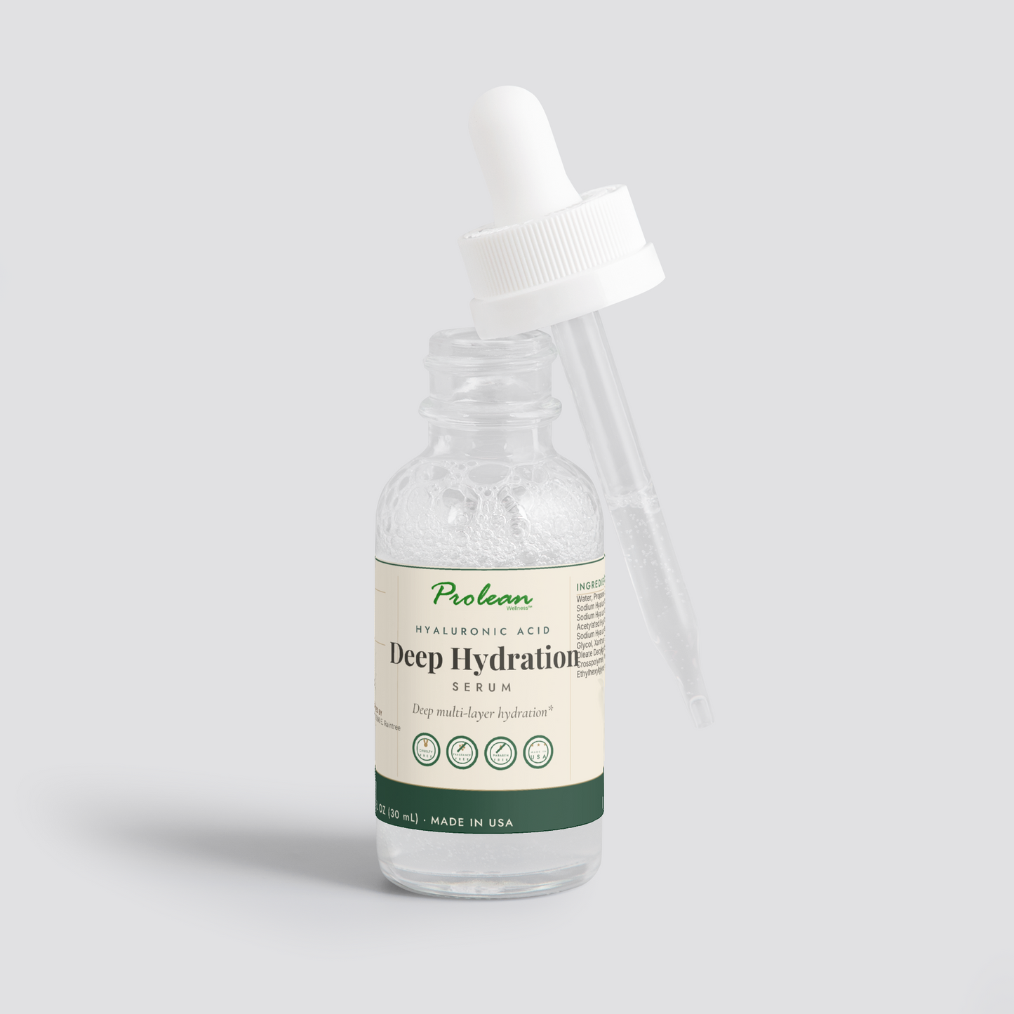 Prolean Deep Hydration Serum (with Hyaluronic Acid)