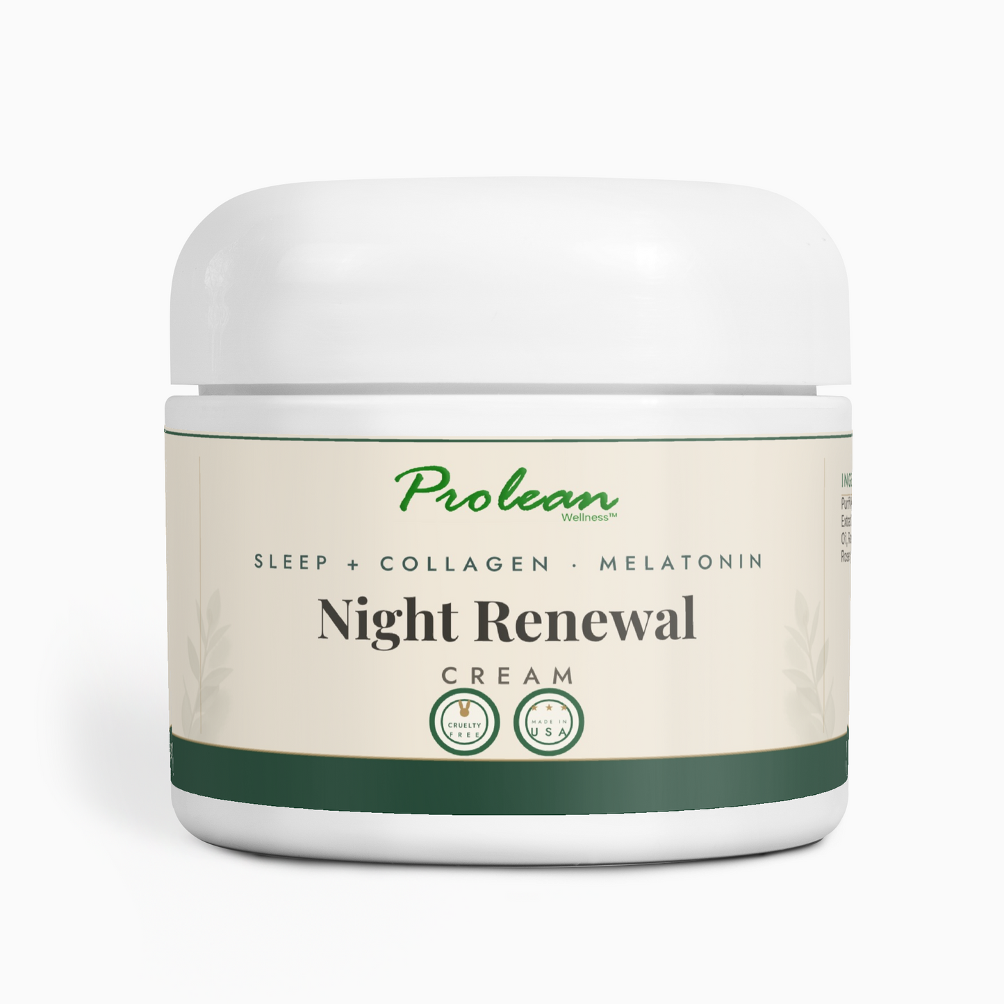 Prolean Night Renewal Cream