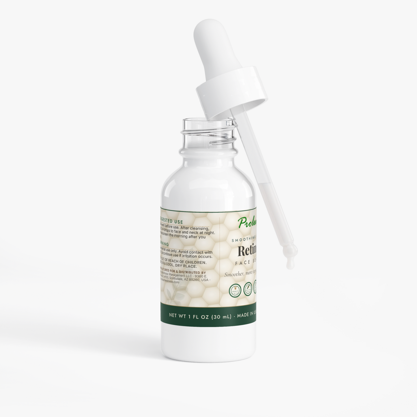 Retinol and Peptide Face Serum