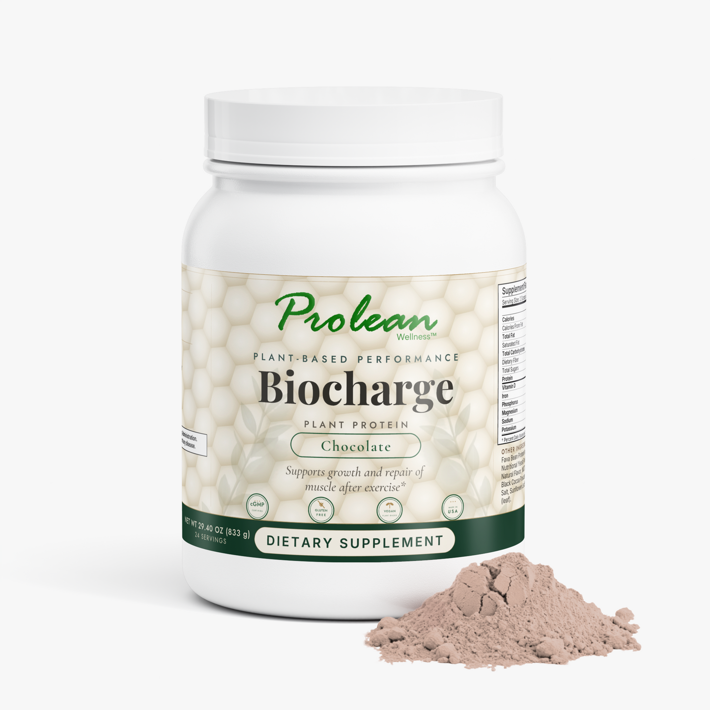 Biocharge Plant Protein (Chocolate)
