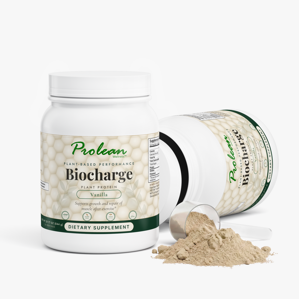 Biocharge Plant Protein (Vanilla)