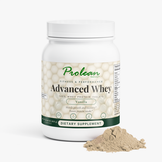 Prolean Advanced 100% Whey Protein Isolate (Vanilla)