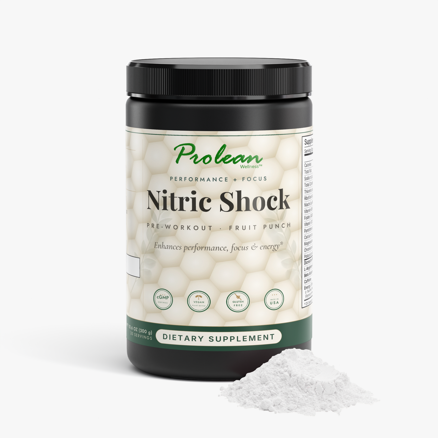 Nitric Shock Pre-Workout Powder (Fruit Punch)