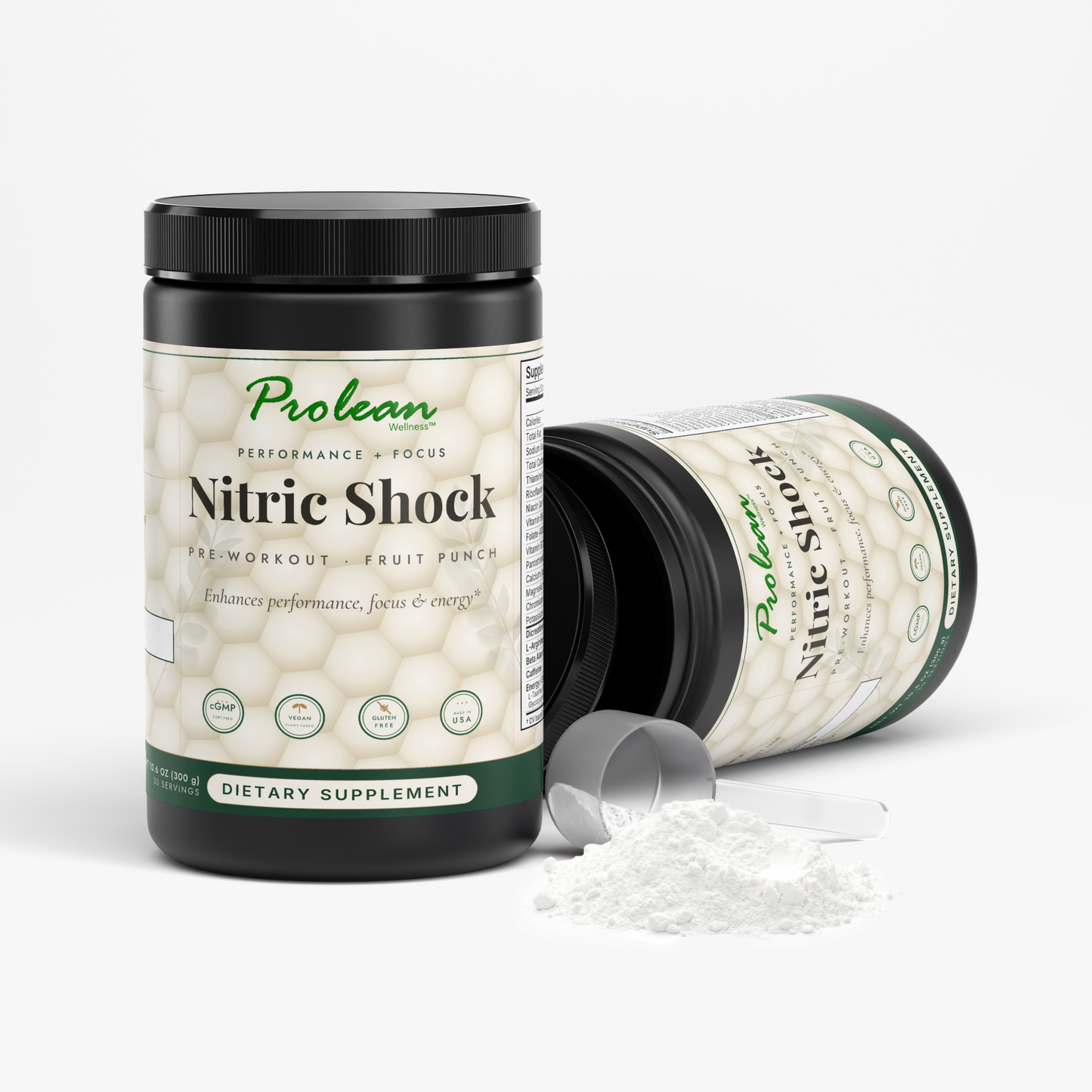 Nitric Shock Pre-Workout Powder (Fruit Punch)