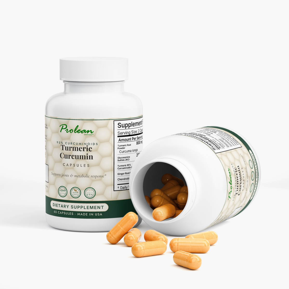 Turmeric Curcumin with BioPerine® (95% Curcuminoids Complex)