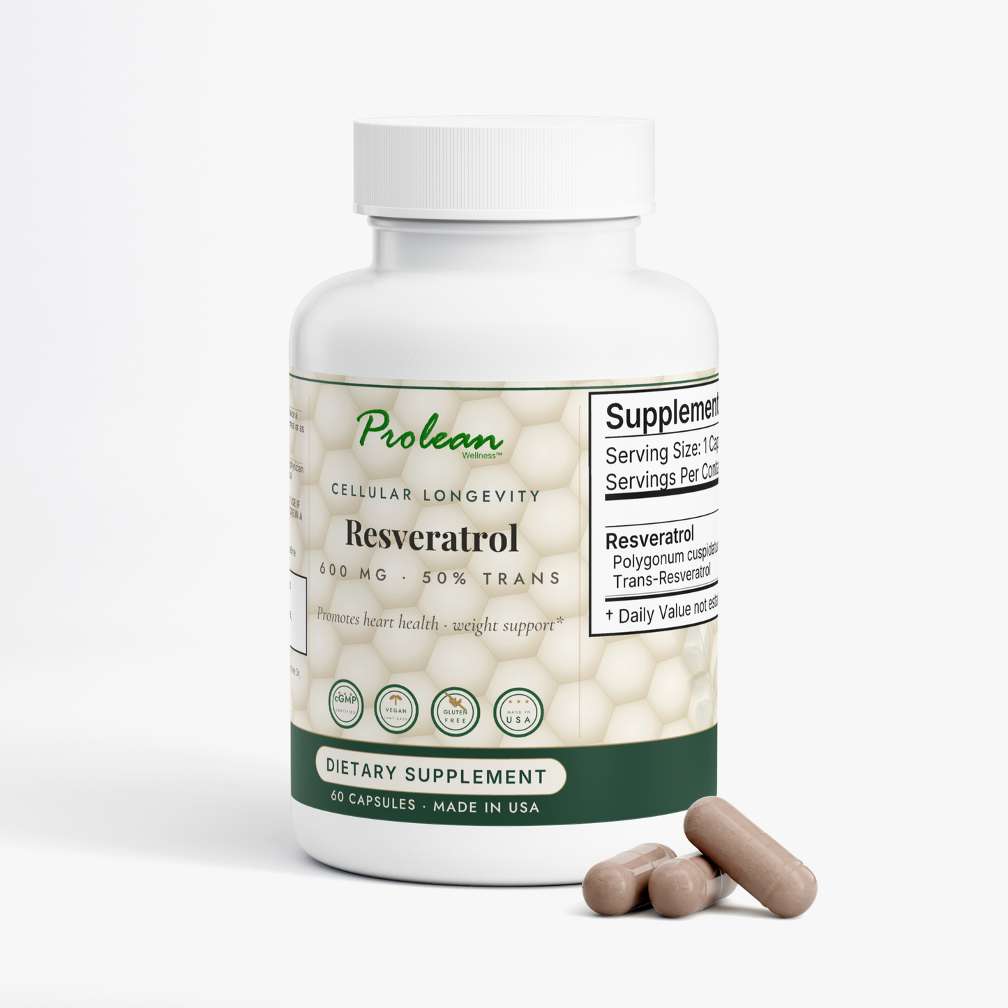 Resveratrol 50% 600mg