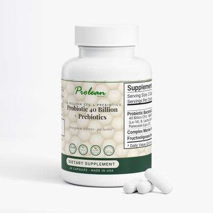 Probiotic 40 Billion with Prebiotics