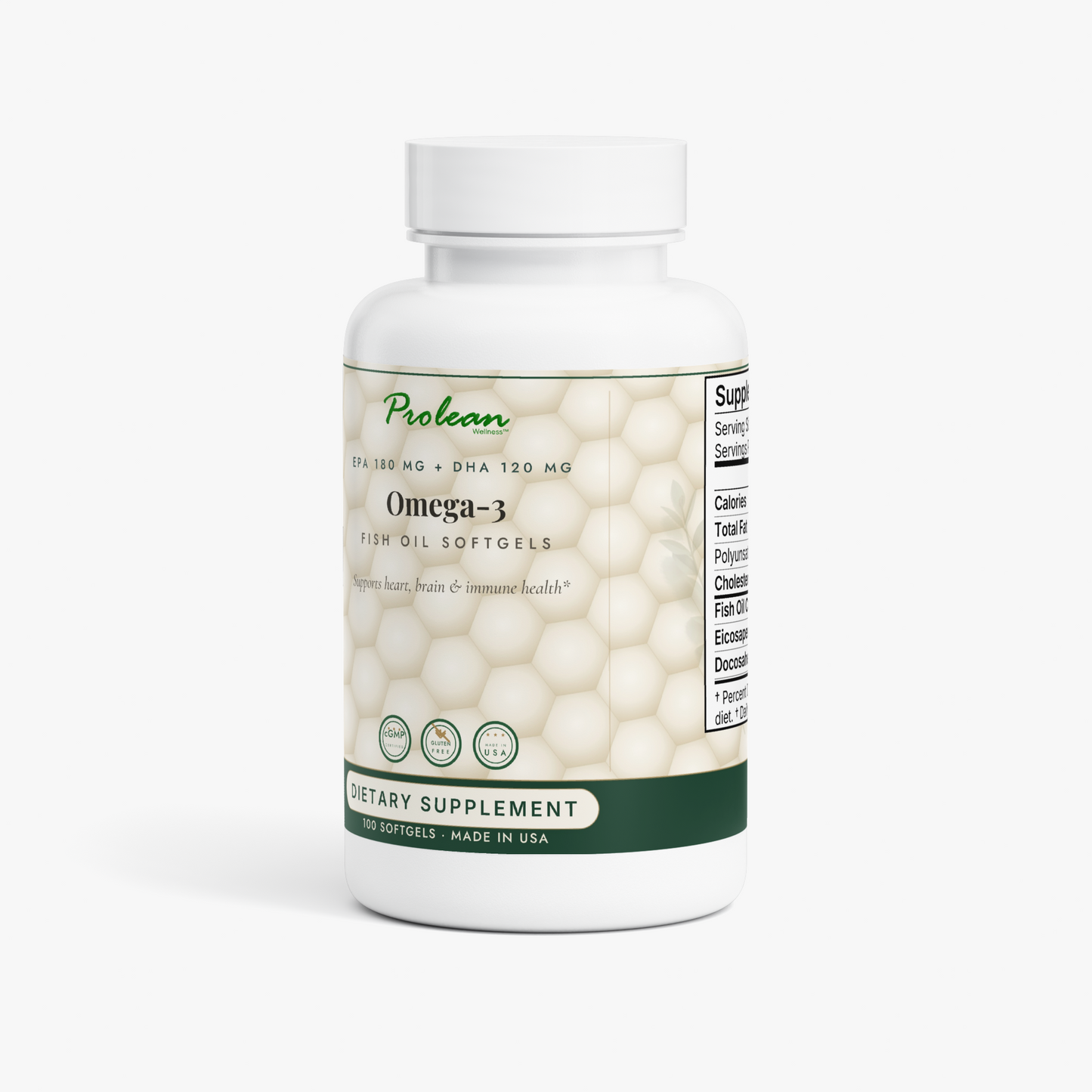 Omega-3 EPA 180mg + DHA 120mg