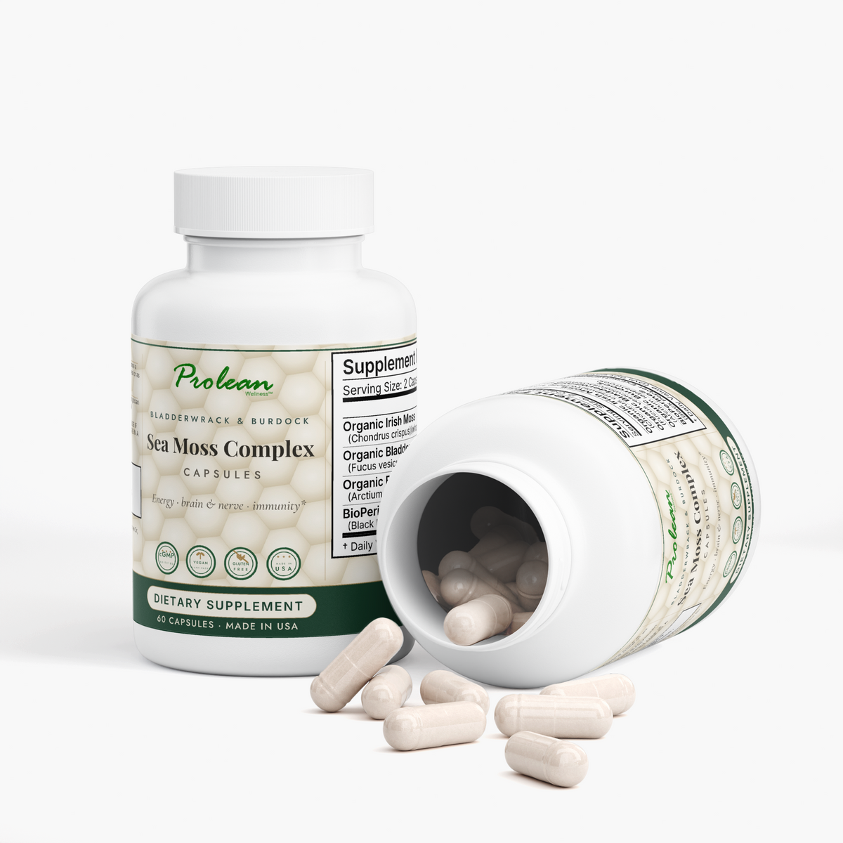 Sea Moss Complex (With Bladderwrack & Bioperine)