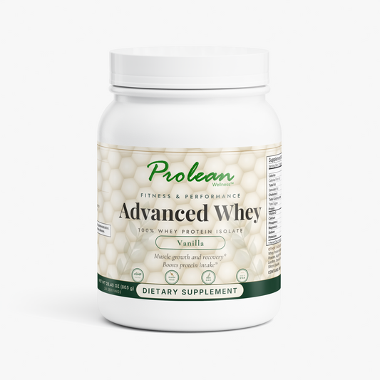 Prolean Advanced 100% Whey Protein Isolate (Vanilla)