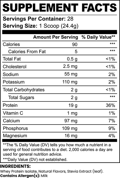 Whey ISO100 (Vanilla)