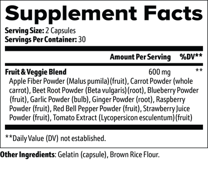 Whole Food Fruit & Veggie Complex