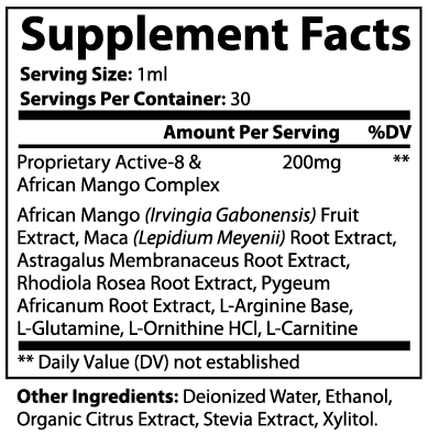 Prolean Diet Drops Ultra - Ingredients
