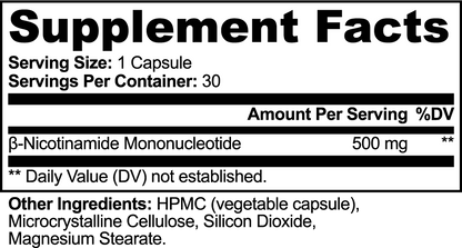 Prolean NMN - Ingredients